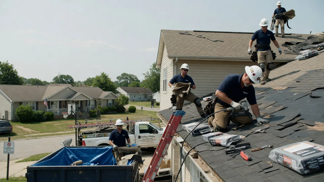 Roof Replacement in Elliston, VA near me